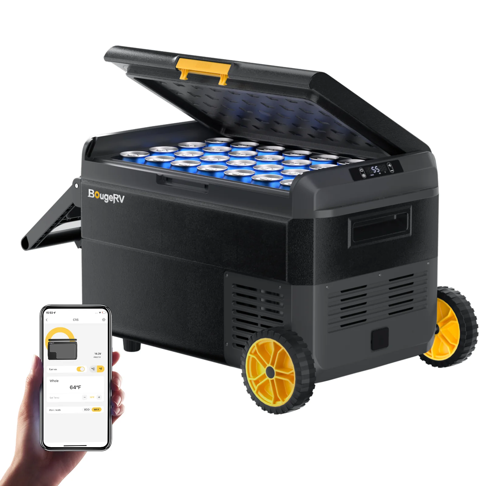BougeRV CRS 40L tragbarer Auto Kühlbox - Image 9