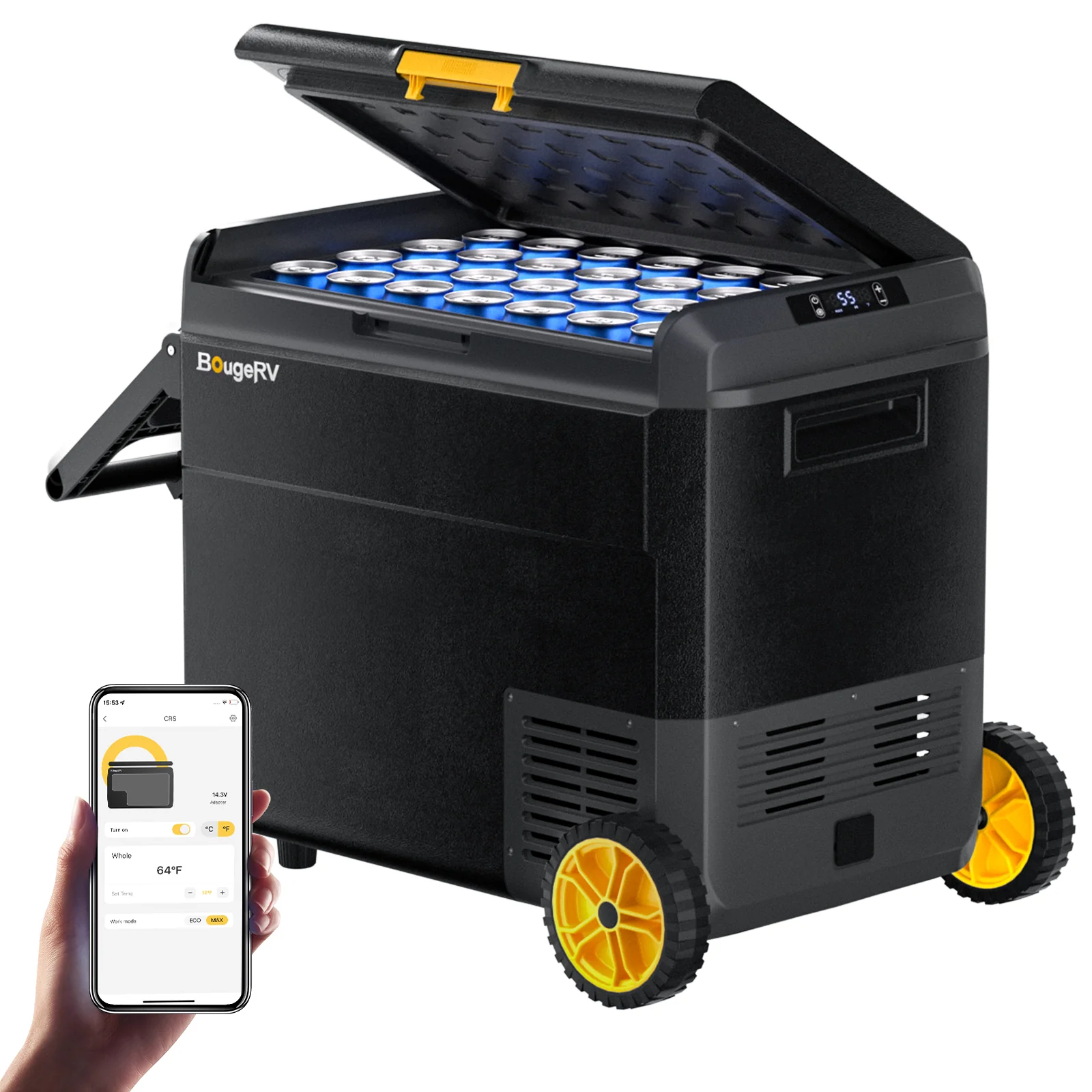 BougeRV CRS 60L tragbarer Auto Kühlbox - Image 11
