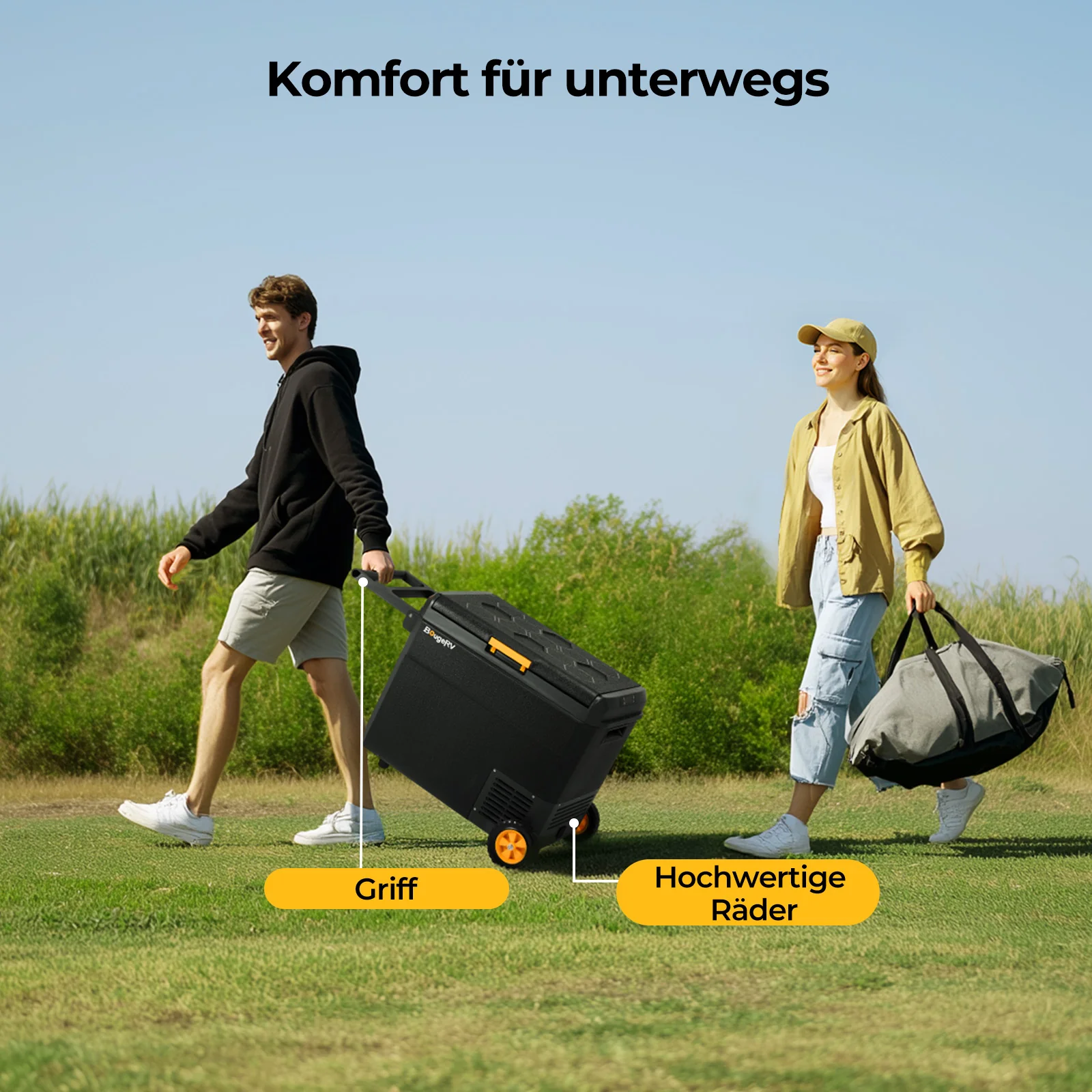 BougeRV CRS 60L tragbarer Auto Kühlbox - Image 5