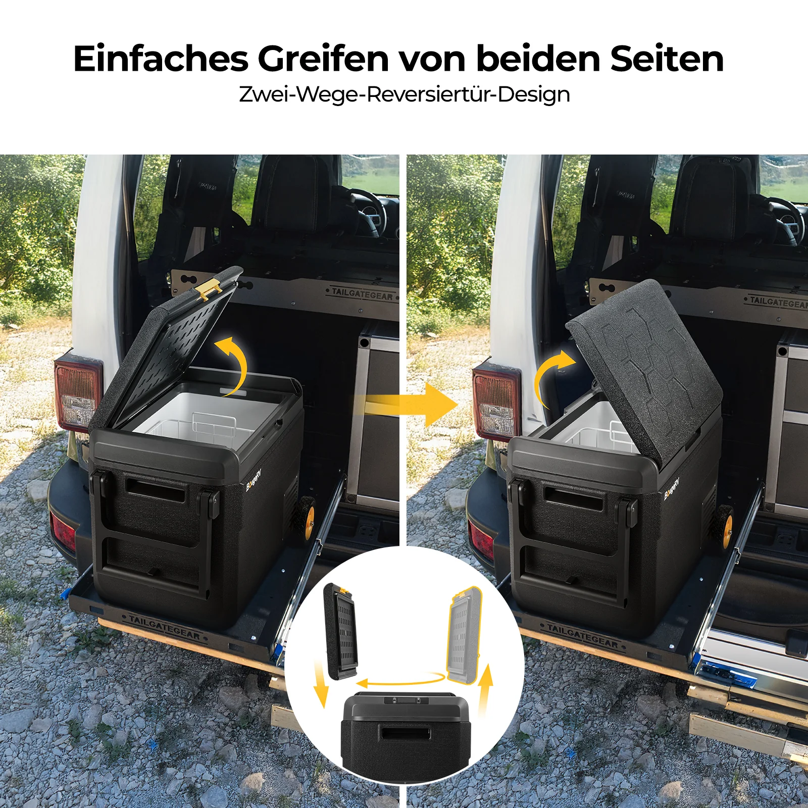 BougeRV CRS 40L tragbarer Auto Kühlbox - Image 8