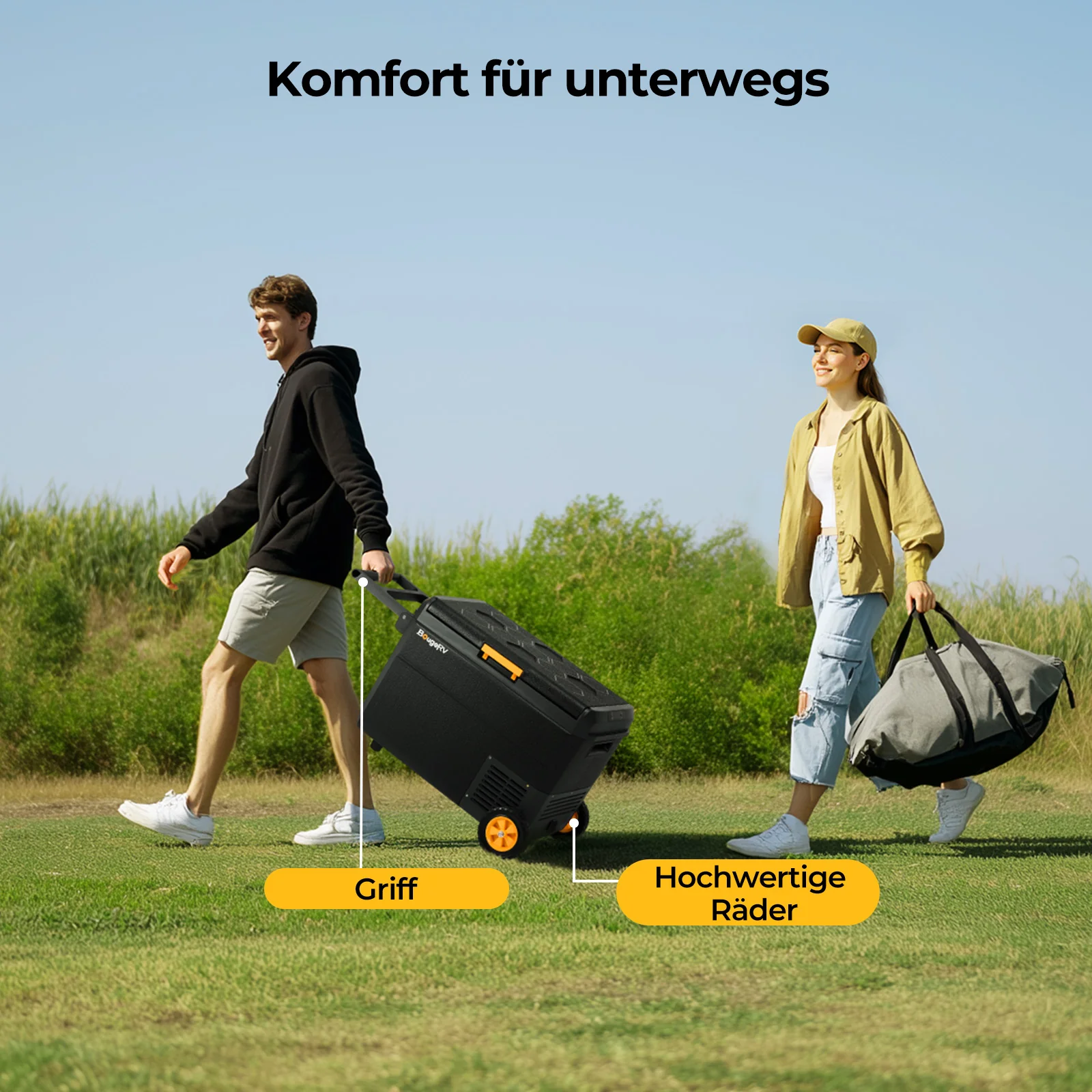 BougeRV CRS 50L tragbarer Auto Kühlbox - Image 4