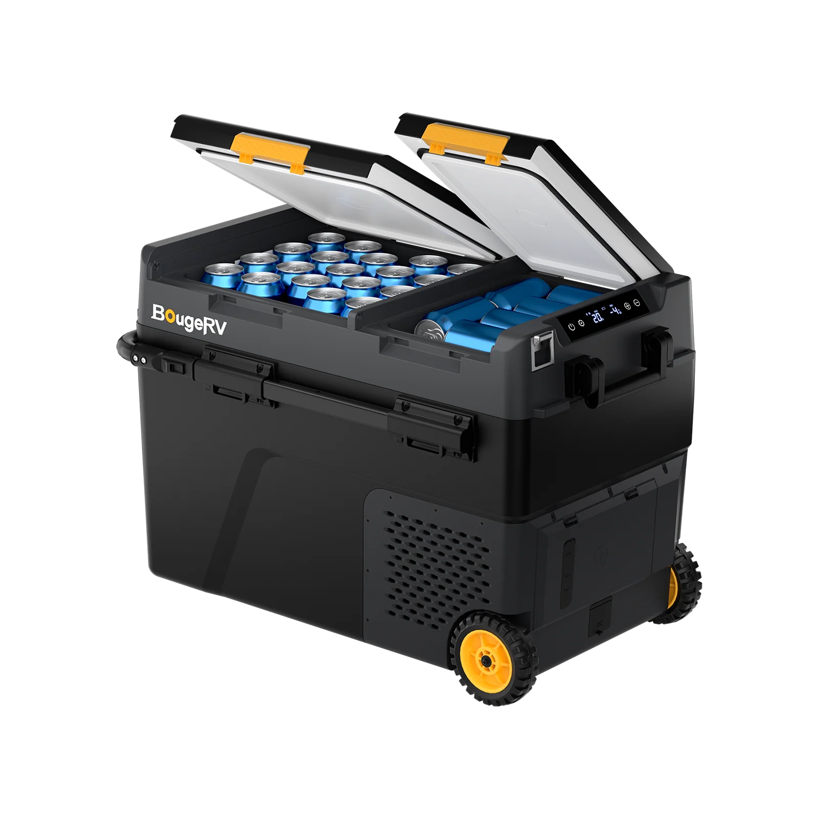 BougeRV CRD2 V2.0 49 L Zwei Zonen Doppeltür Kompressor Kühlbox Auto - Image 11
