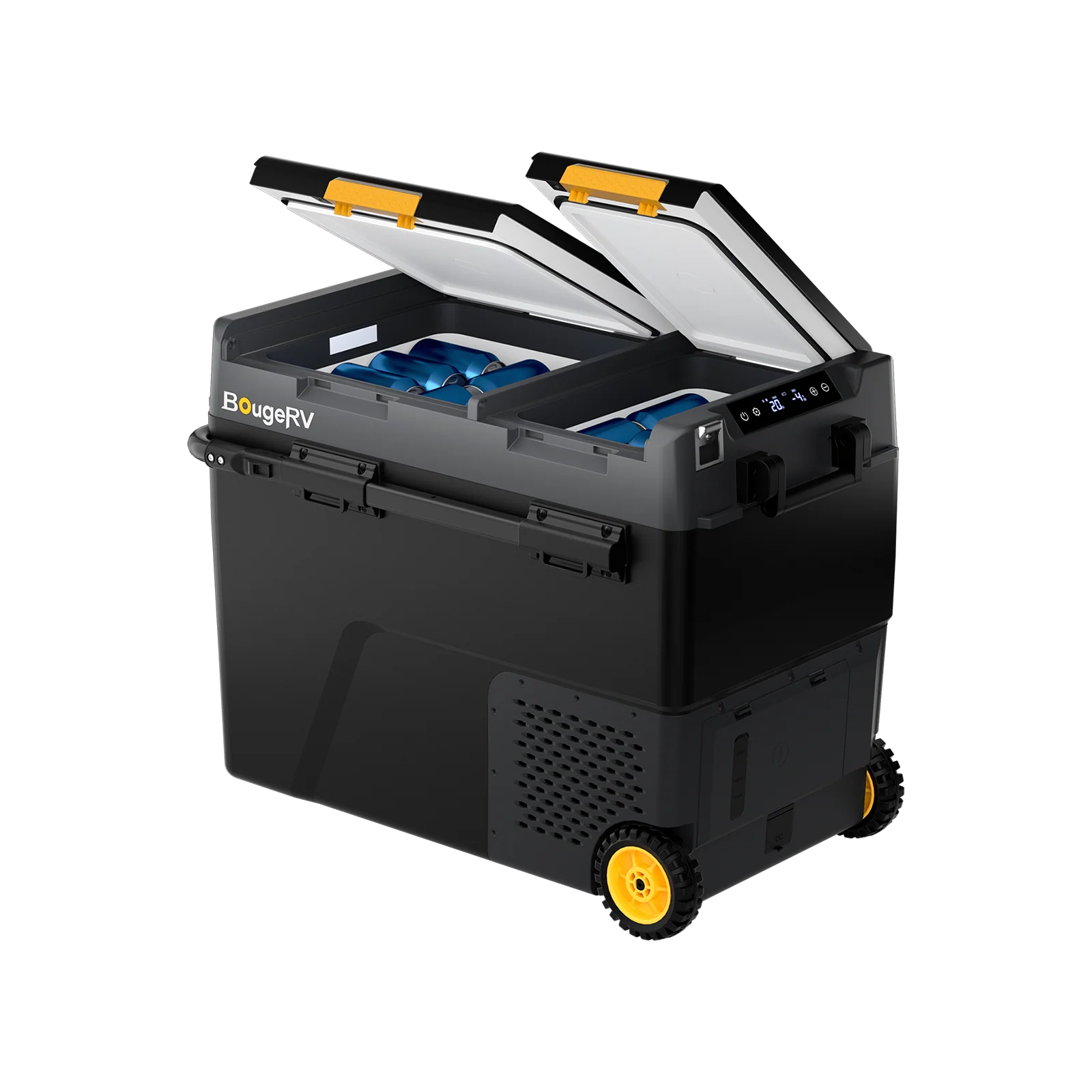 BougeRV CRD2 V2.0 57L Zwei Zonen Doppeltür Kompressor Kühlbox Auto - Image 12