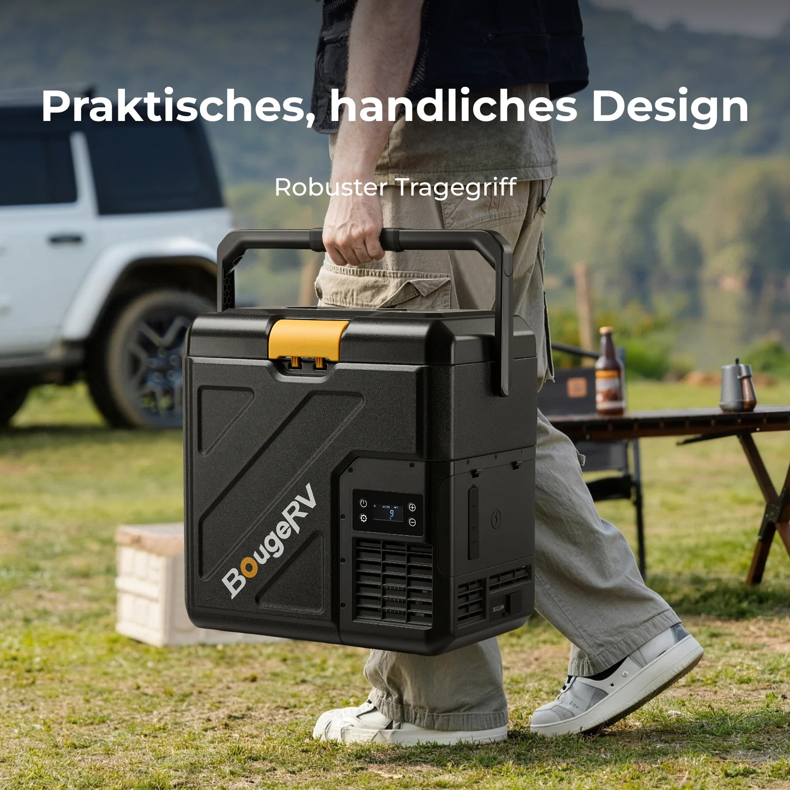 BougeRV Neuer CRH20 20L 12V tragbarer Autokühlschrank - Image 5