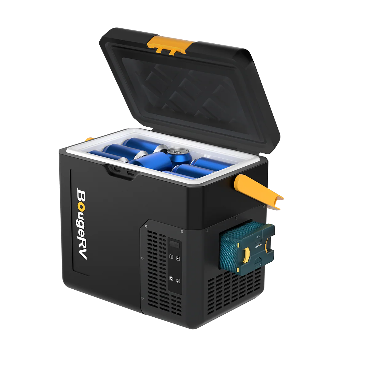 BougeRV CRH 18 Liter Tragbarer Auto Kühlschrank Schwarz mit 173Wh Batterie - Image 3