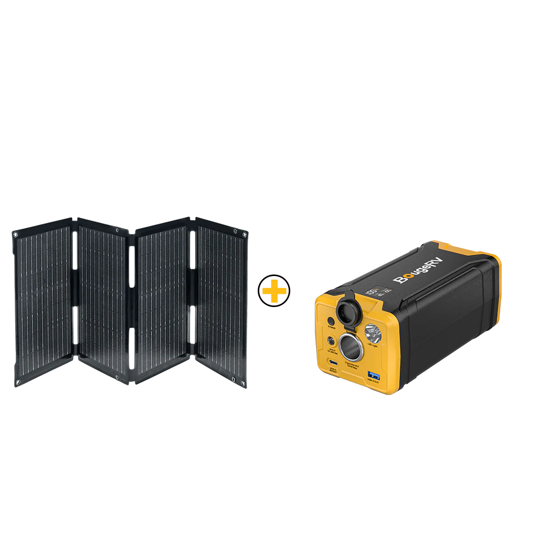 BougeRV 50W Flexibles Tragbares Solarpanel aus Fiberglas - Image 8