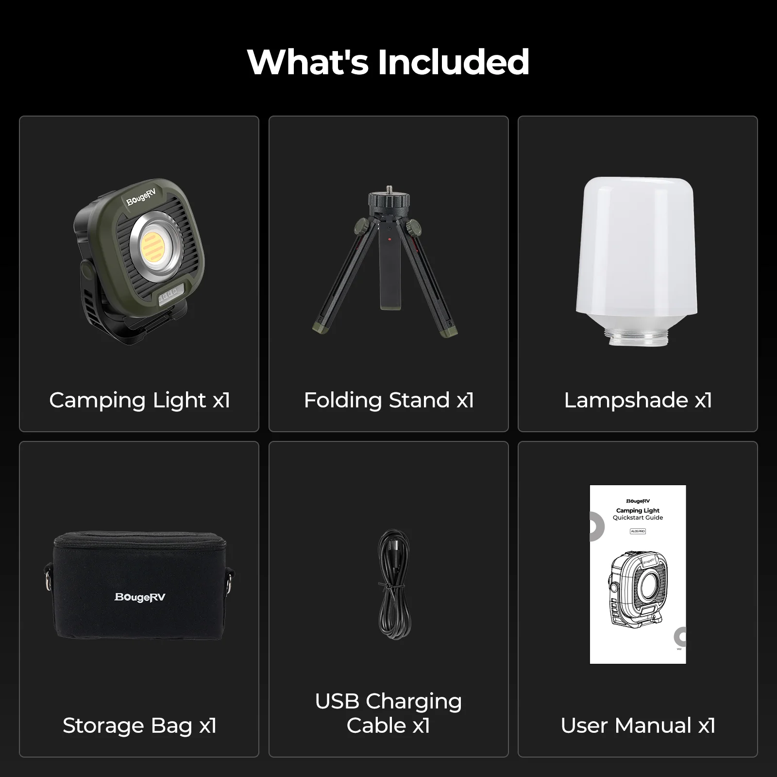 BougeRV AL05 PRO aufladbare Campinglampe,dimmbar Notfallleuchte - Image 11