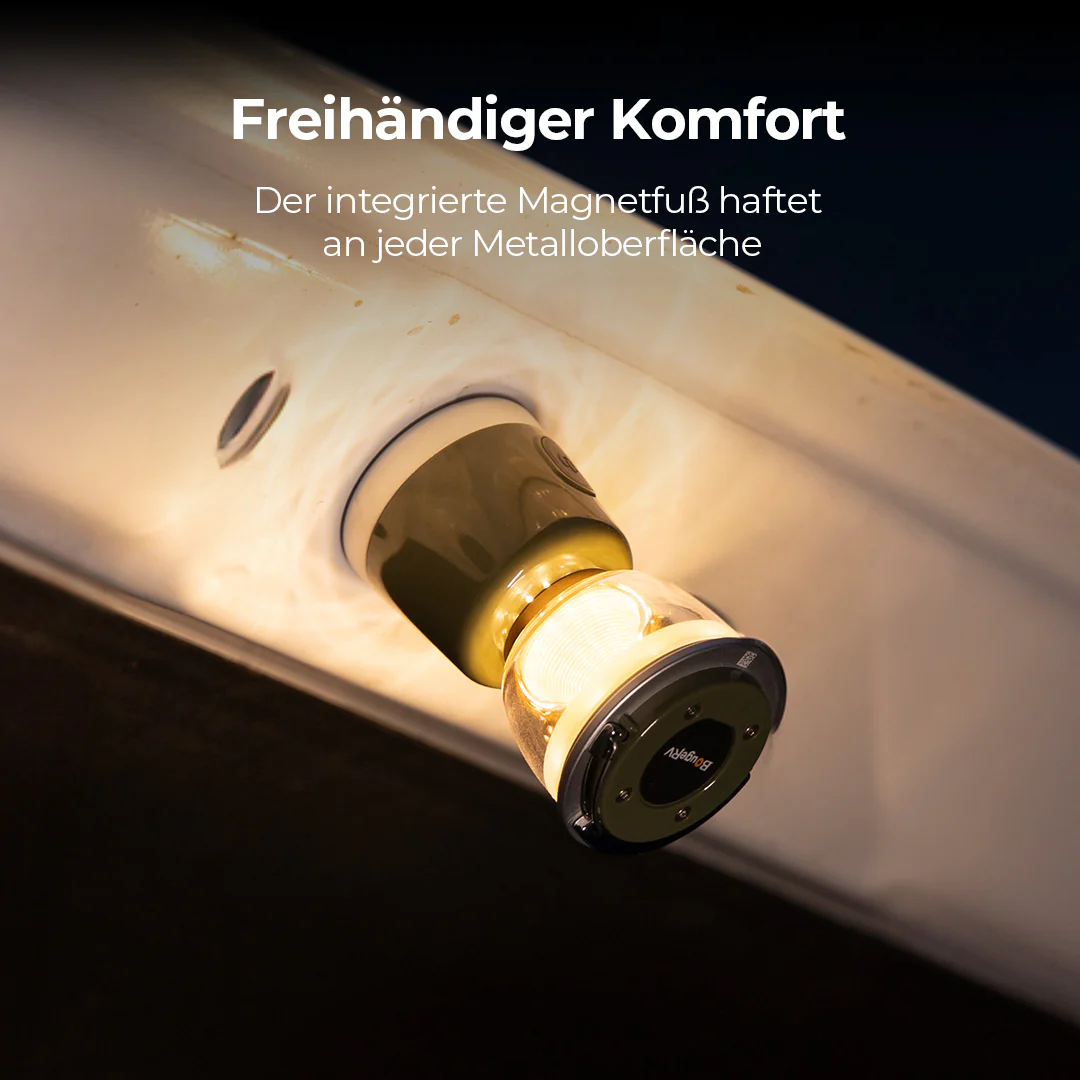 BougeRV AL07 Wiederaufladbare Campinglampe Ambient-Leuchte - Image 5