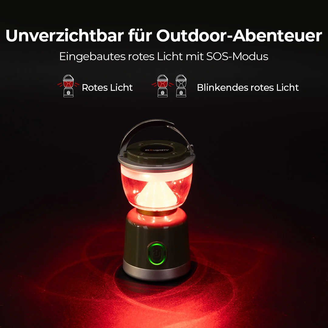 BougeRV AL07 Wiederaufladbare Campinglampe Ambient-Leuchte - Image 7