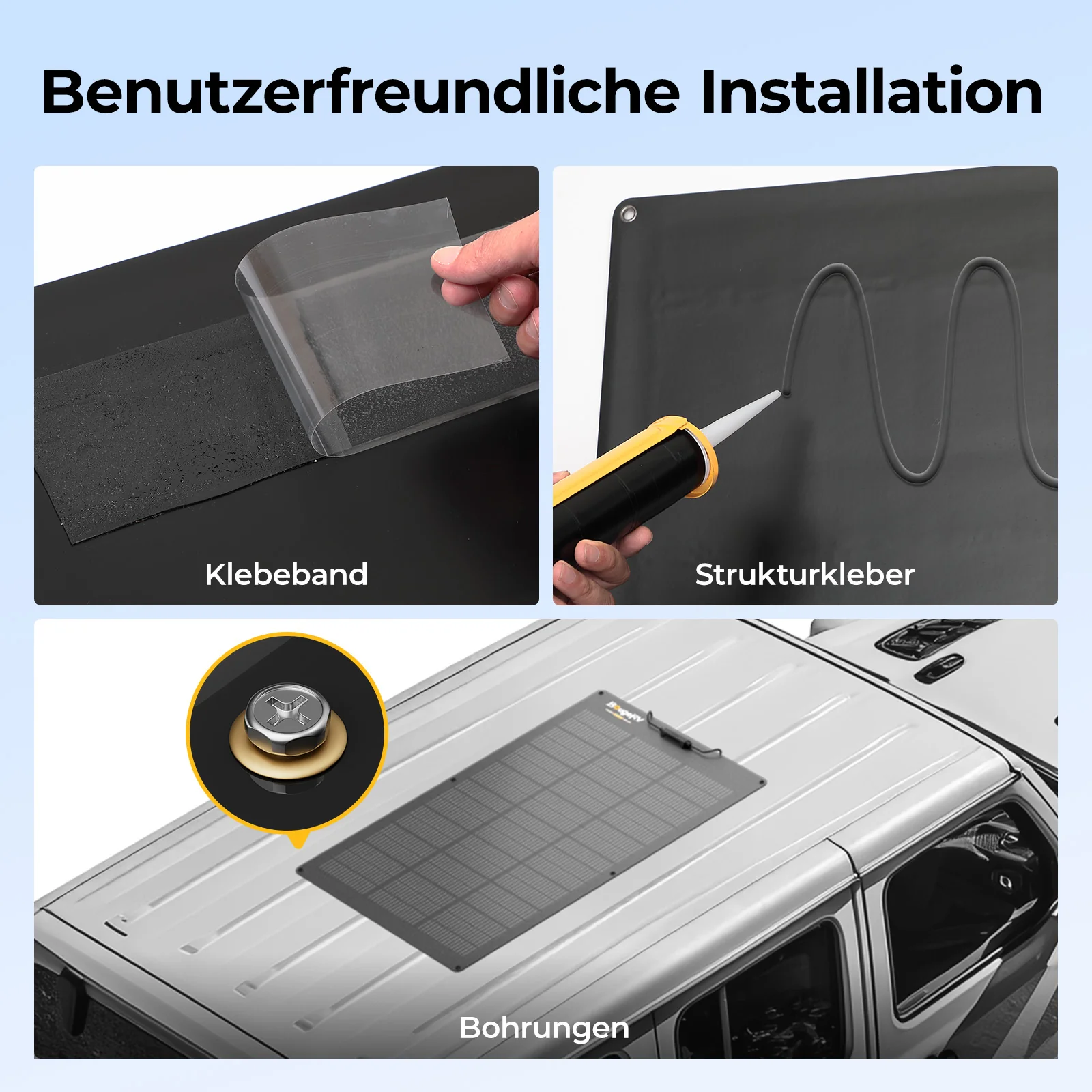 BougeRV Arch Pro 100W N-Typ TOPCon flexibles Solarpanel (12/24V kompatibel) - Image 7