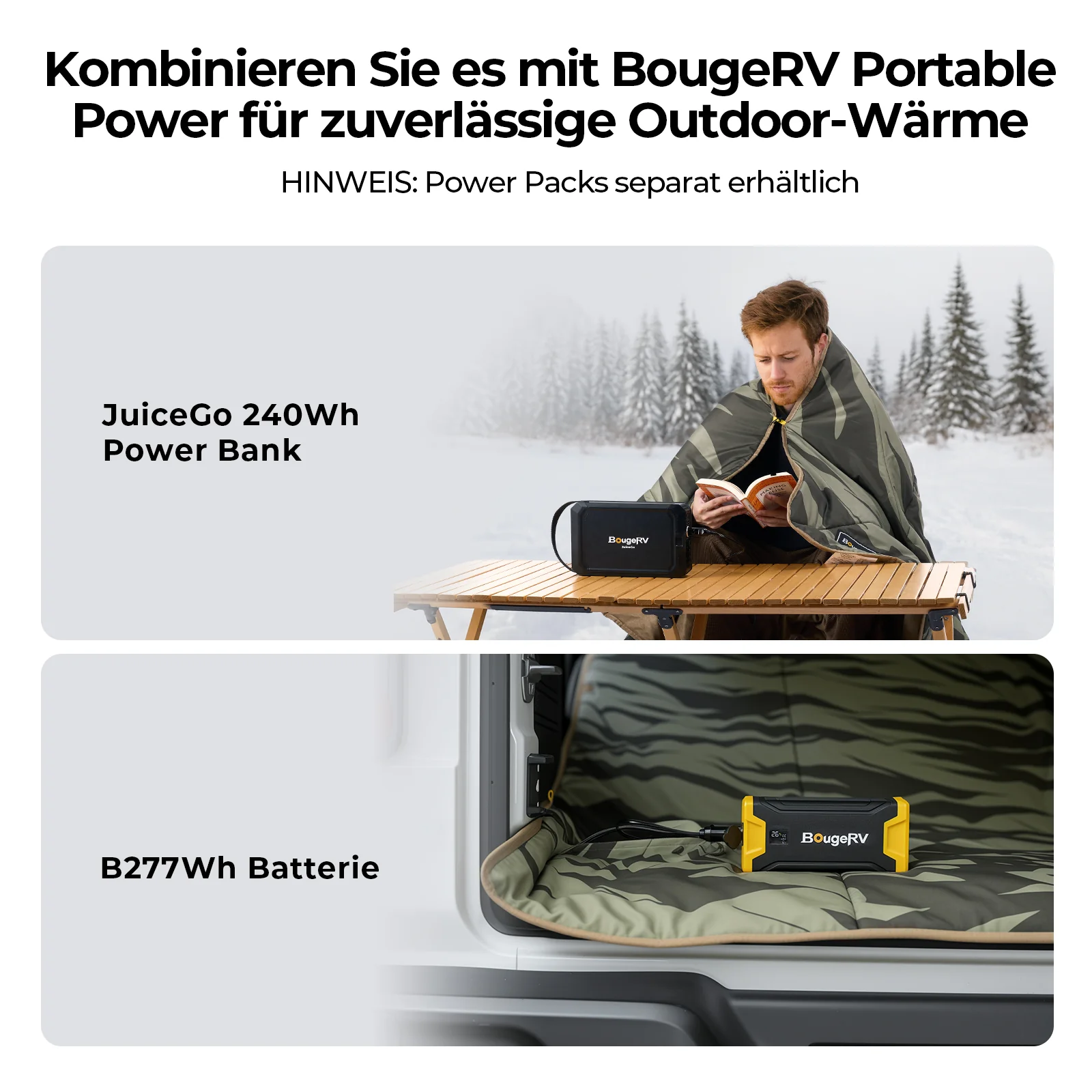 BougeRV 12V tragbare elektrische Decke (Grün) - Image 11