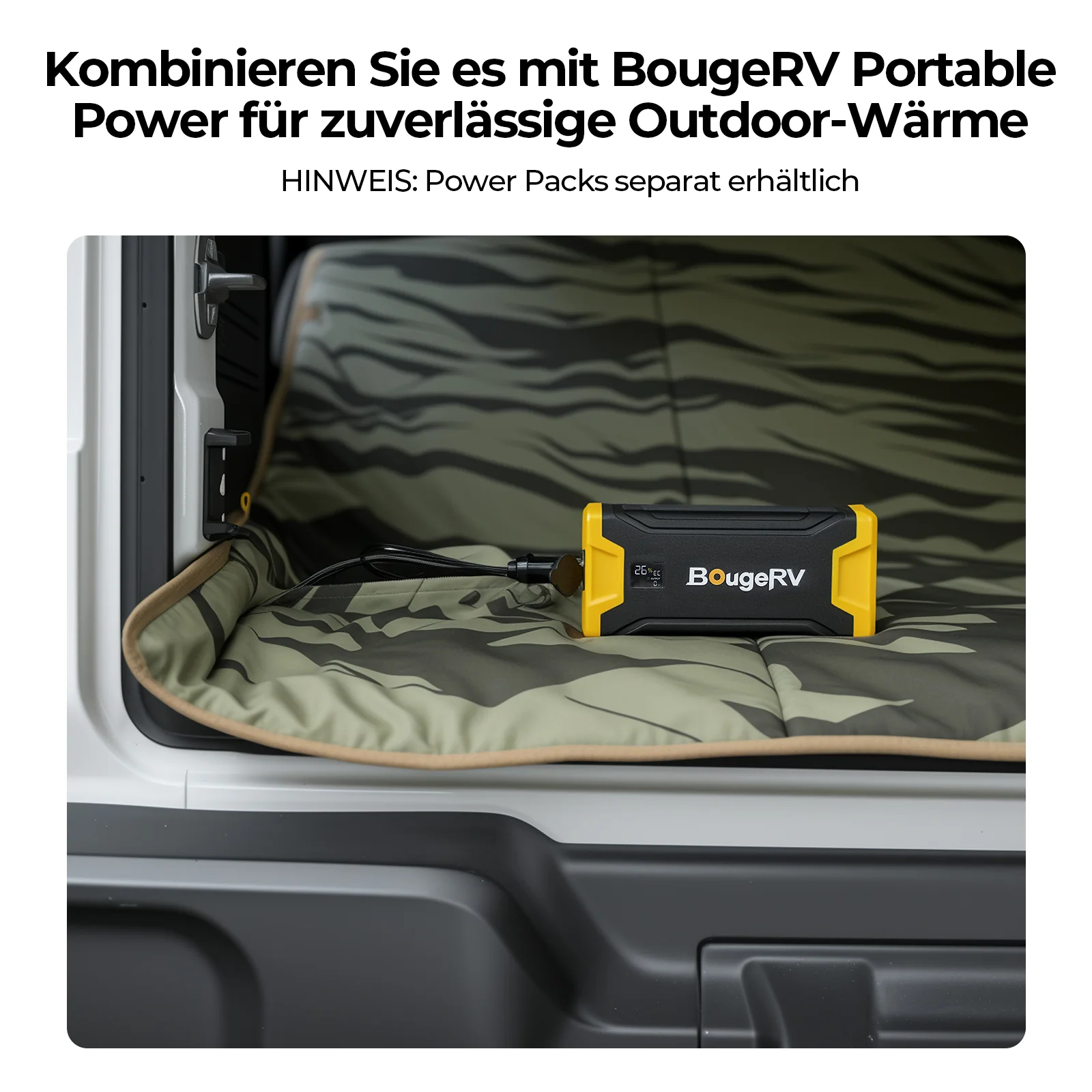 BougeRV 12V tragbare elektrische Decke (Grün) - Image 12