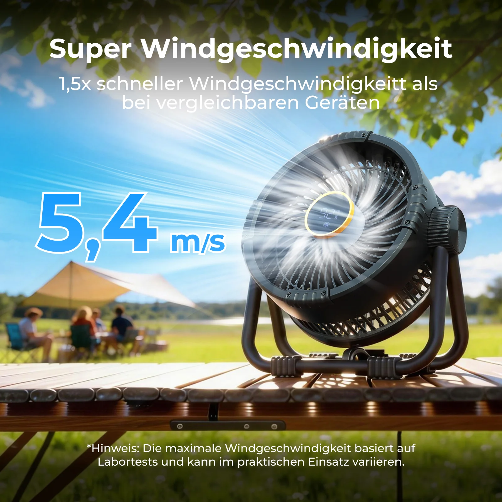 BougeRV F01 Tragbarer Außenventilator - Image 3