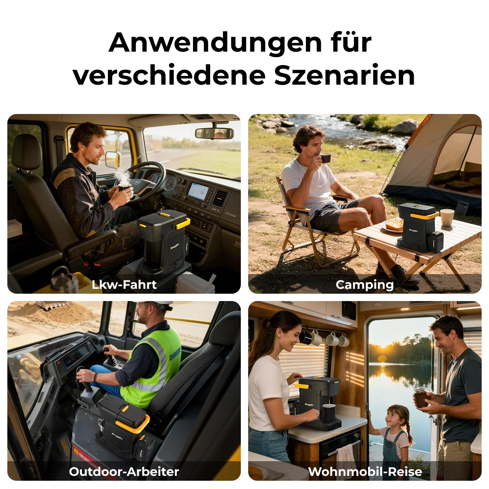 BougeRV mobile Kaffeemaschine mit 144Wh Akku - Image 9