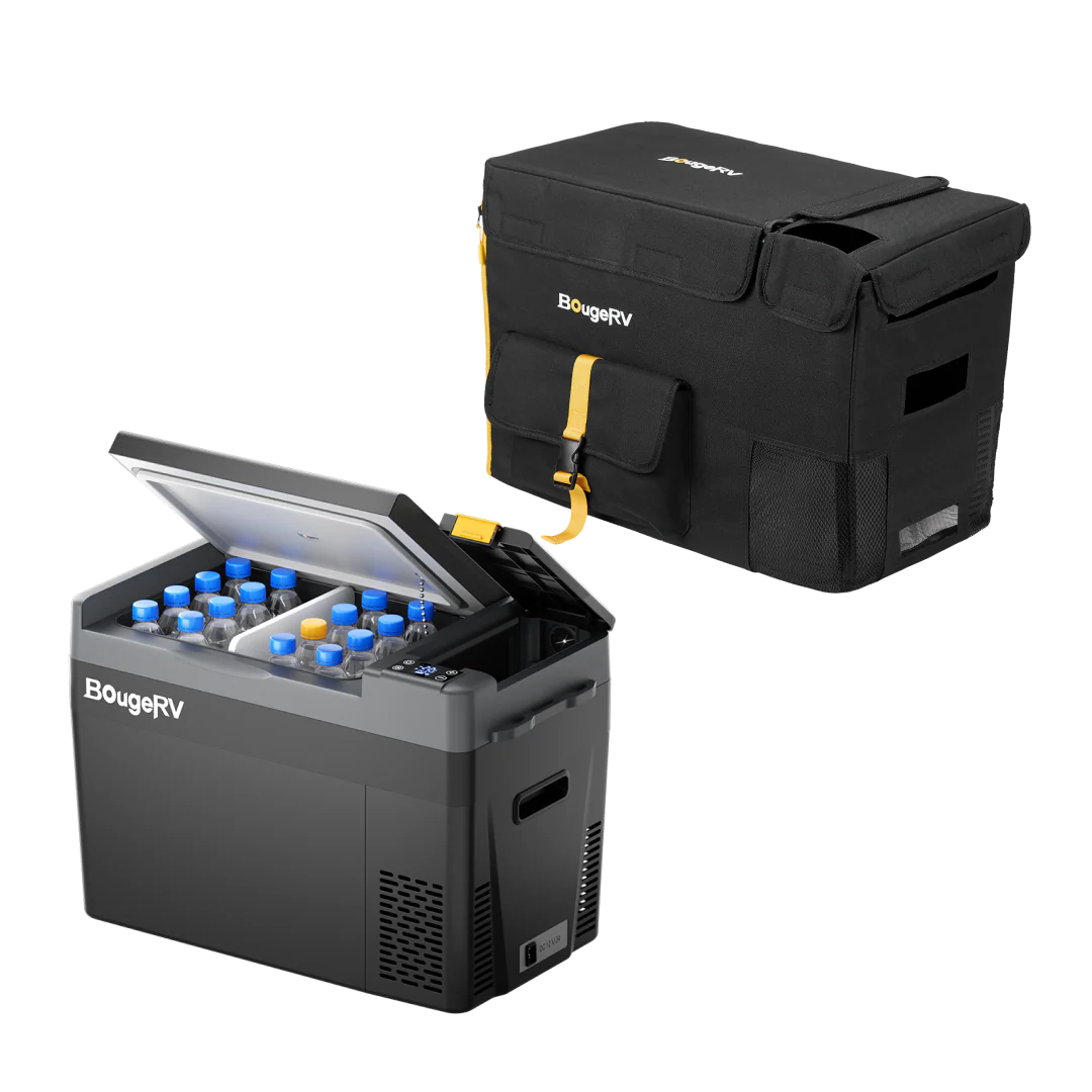 BougeRV CRPRO 29 Liter 12V Tragbarer Auto Kühlschrank Schwarz - Image 8