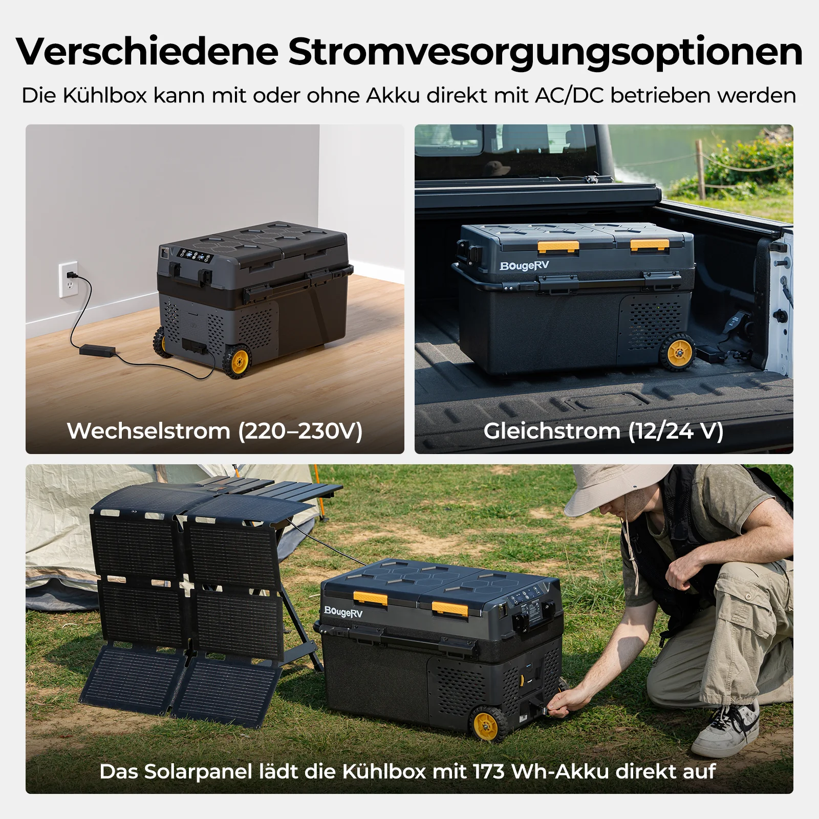 BougeRV CRD2 40 L Zwei Zonen Doppeltür Kompressor Kühlbox Auto - Image 9