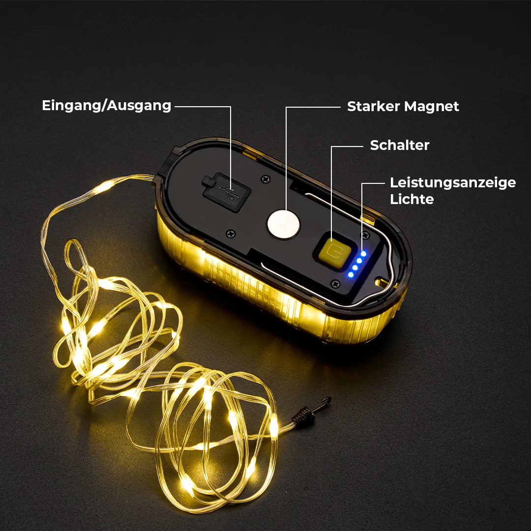 BougeRV Outdoor Camping Lantern Atmosphäre Lichterkette - Image 5