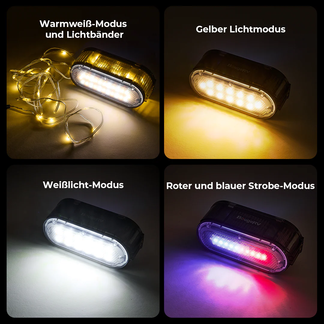 BougeRV Outdoor Camping Lantern Atmosphäre Lichterkette - Image 6