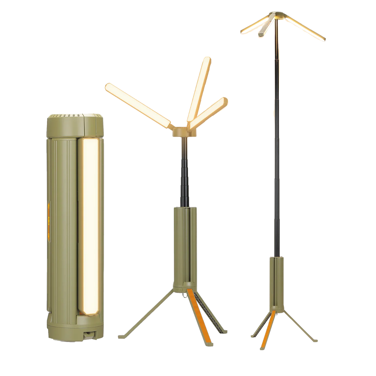 BougeRV faltbare Campinglampe, wasserdichtes Campinglicht für Zelt, Reisen und Notfälle.