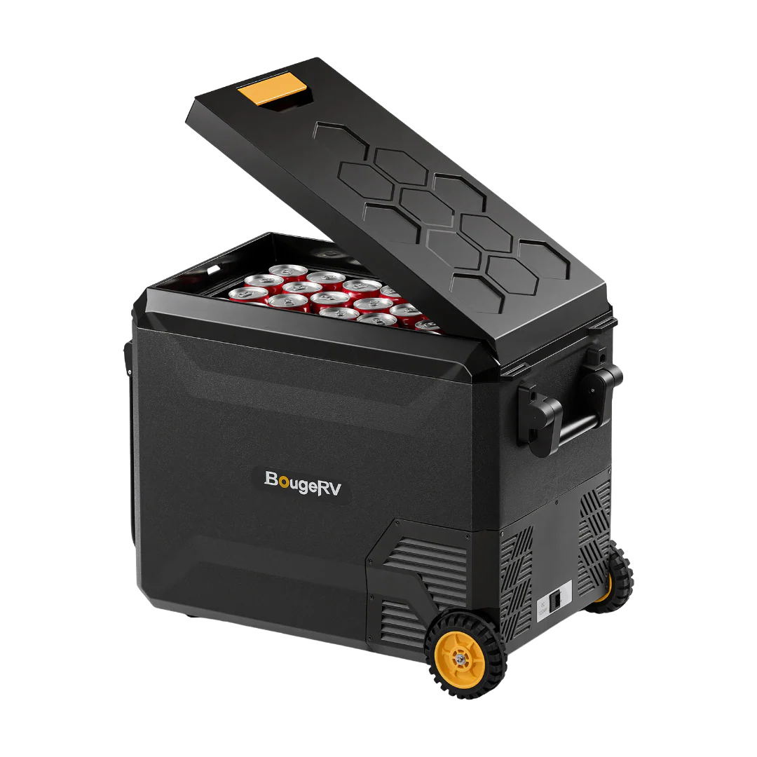 BougeRV Neuer ASPEN S50 12V 47 L tragbarer Kühlschrank (Mit Rollen) - Image 12