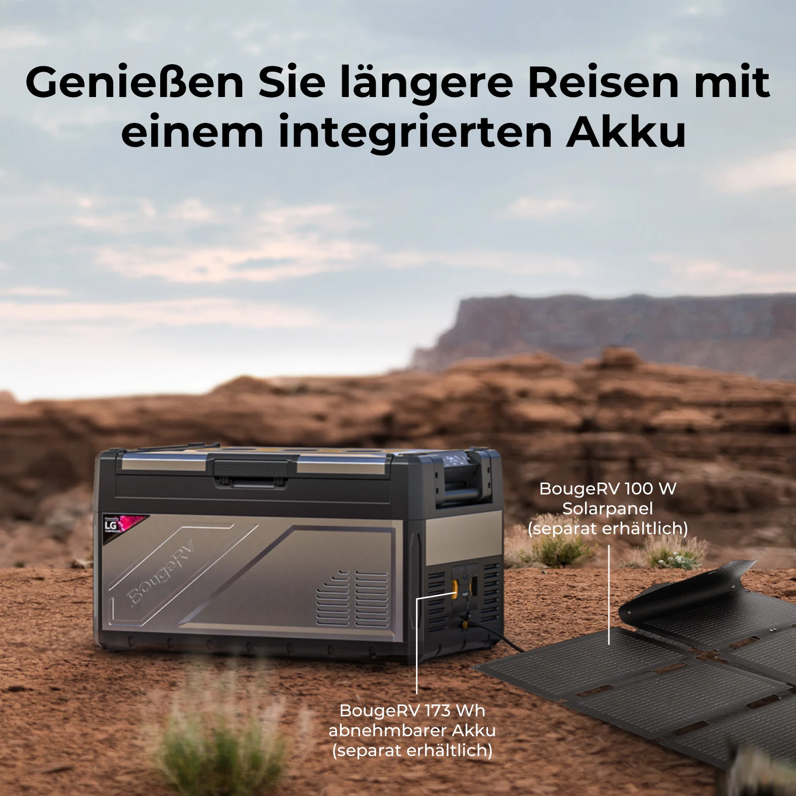 BougeRV Rocky V2.0 39L Zwei Zonen 12V Kompressor Kühlbox Auto, Tragbarer Kühlschrank - Image 6
