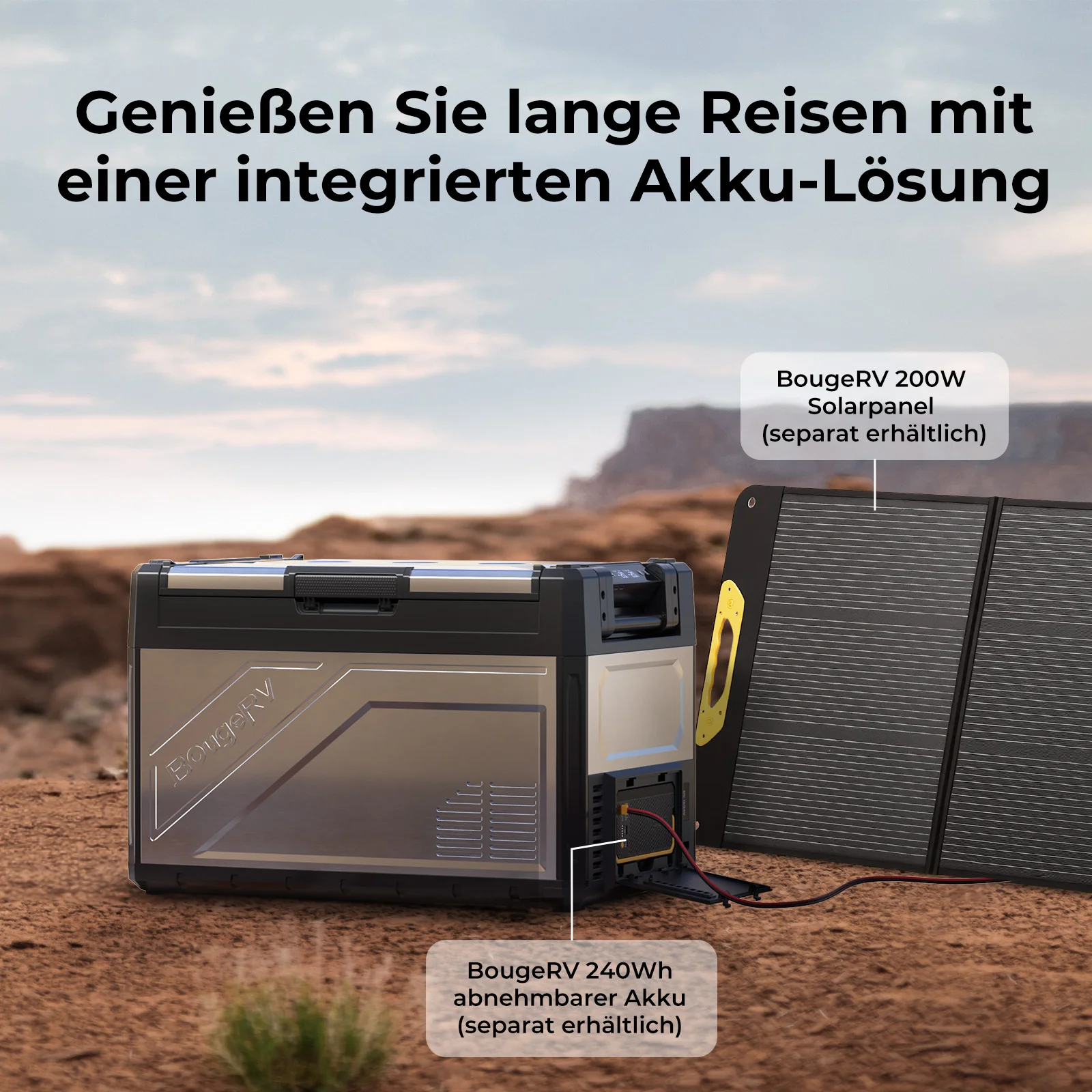 BougeRV New Rocky V3.0 52 L 12-V-Autokühlschrank mit zwei Temperaturzonen - Image 4