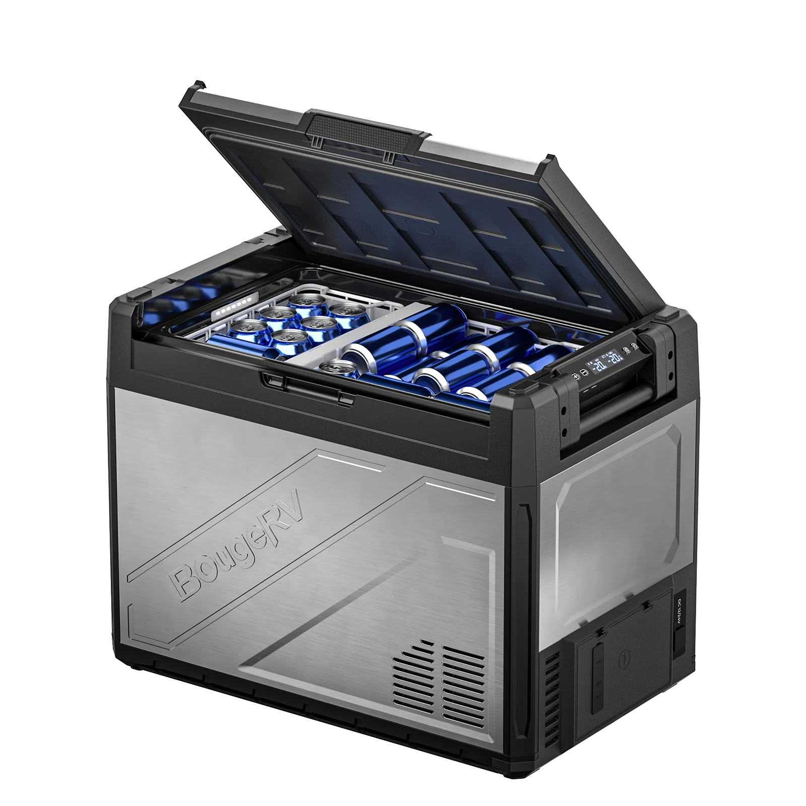 BougeRV Neu Rocky V3.0 65 L Zwei Zonen 12V Kompressor Kühlbox Auto - Image 10