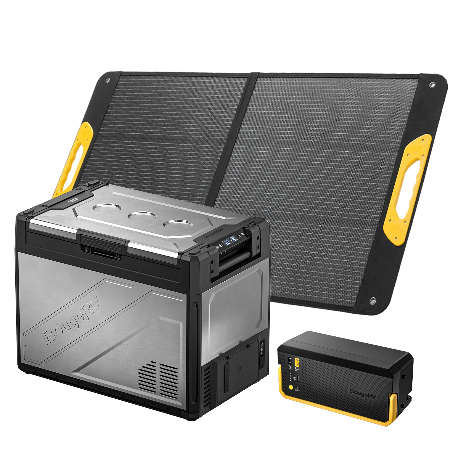 BougeRV Neu Rocky V3.0 65 L Zwei Zonen 12V Kompressor Kühlbox Auto - Image 12