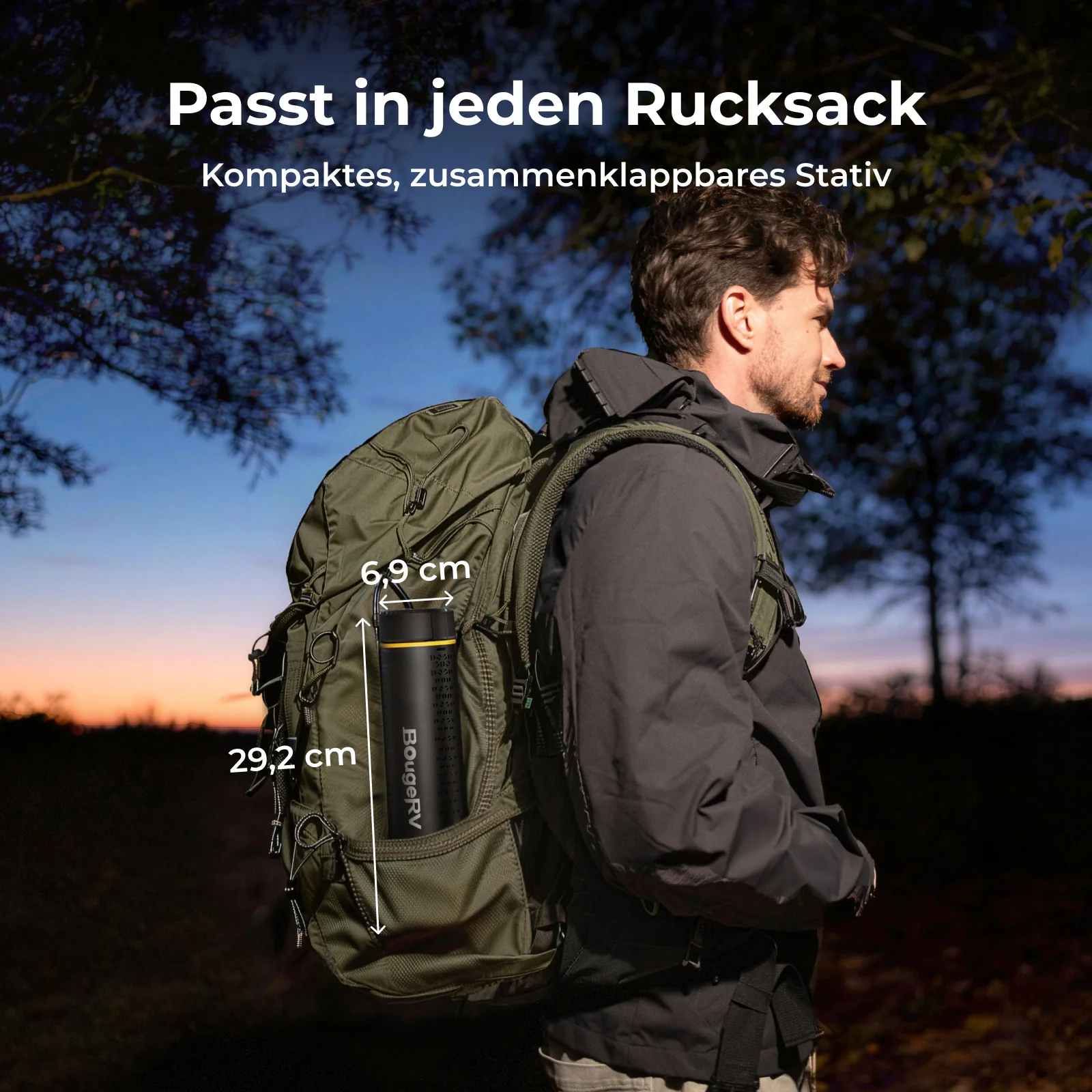 BougeRV Neue T1 tragbare teleskopische Campinglampe - Image 8